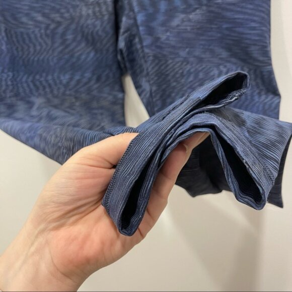 Lululemon Wunder Under Hi-Rise 1/2 Tight Full-On Luxtreme 17” Legging Blue 6 - Picture 5 of 8